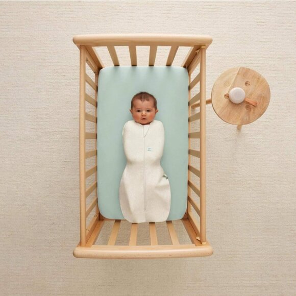 EUC ergoPouch 1.0 TOG Cocoon Baby Sleep Sack in Oatmeal Marle, 6-12M - Picture 4 of 8